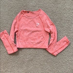 Gym Shark Long sleeve crop top